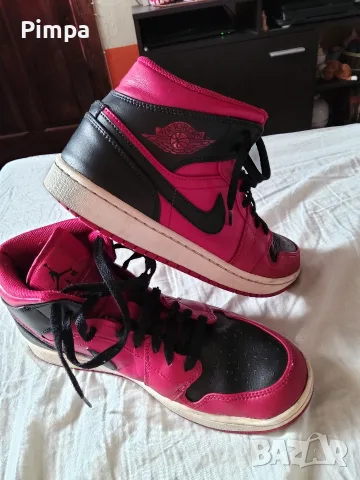 Nike jordan mid 1 маратонки 