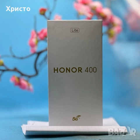 НОВ!!! HONOR 400 Lite, 8GB RAM, 256GB,  Black 