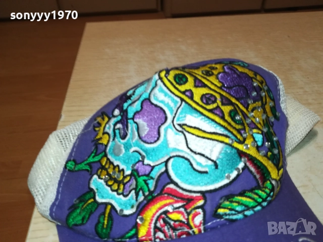 ED HARDY-BLUE 2208251925, снимка 4 - Шапки - 51457288
