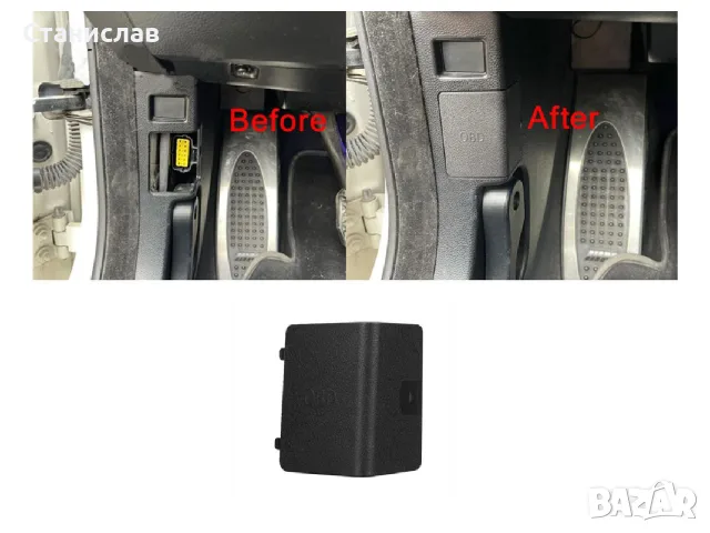 Капаче за OBD букса за BMW 3 E90 – 51437147538, снимка 5 - Аксесоари и консумативи - 56399984