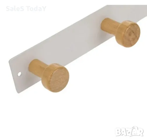 Закачалка, Бяла, 5 Места, 2x28см, снимка 2 - Закачалки - 44162938