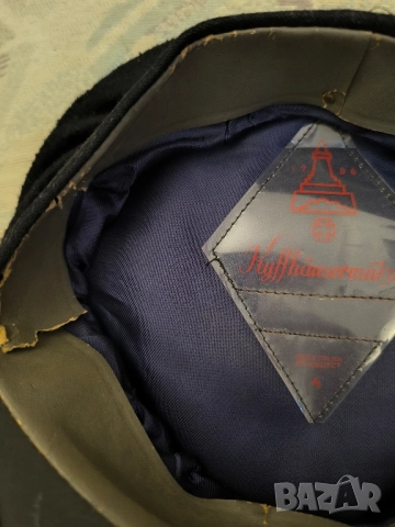 Стара немска военна фуражка , снимка 4 - Антикварни и старинни предмети - 51518120