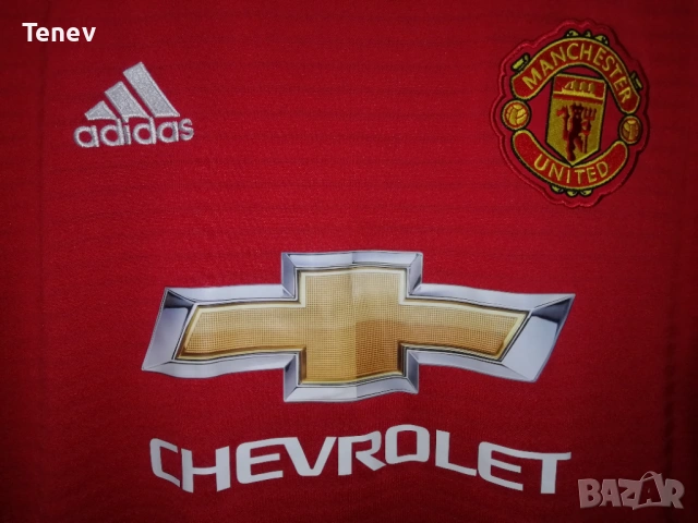 Manchester United Lingard Adidas 2018/2019 оригинална тениска фланелка екип Манчестър Юнайтед , снимка 3 - Футбол - 53089339