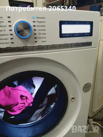 ПЕРАЛНЯ SIEMENS iQ 800/ 8КГ/А+++, снимка 3 - Перални - 49171972