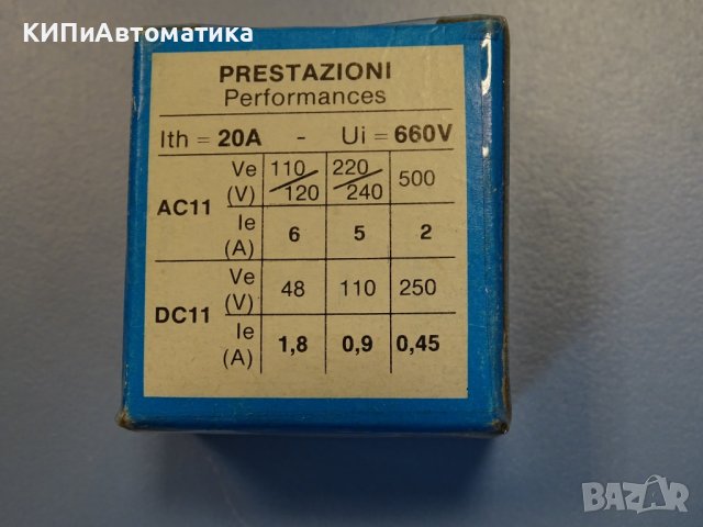 контактор General Electric CGE CA2F2 11 AC3 110V, снимка 10 - Резервни части за машини - 42539547