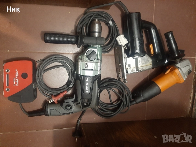 Машини Аег,Хикоки,Хилти