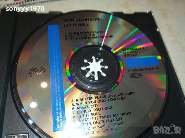 DON JOHNSON CD 0803241708, снимка 4 - CD дискове - 44671411