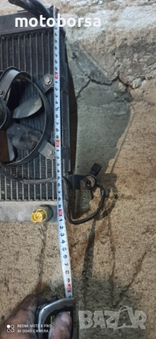 воден радиатор сузуки бъргман 400, снимка 3 - Части - 51626974