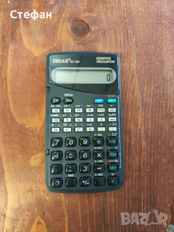 Калкулатор CEDAR SC-502 Научен калкулатор. В отлично състояние., снимка 2 - Друга електроника - 51972775