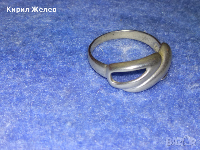 СТИЛЕН АЖУРЕН СРЕБЪРЕН ПРЪСТЕН СРЕБРО 925 ПРОБА 41901, снимка 12 - Пръстени - 44690374