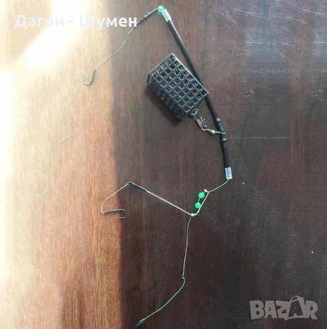 Готов монтаж с фидер хранилка - 40 гр., 50 гр., 60 гр., 80 гр.