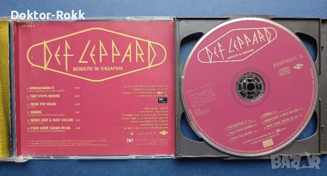 Def Leppard - Slang 1995, 2 CD, снимка 2 - CD дискове - 49760296