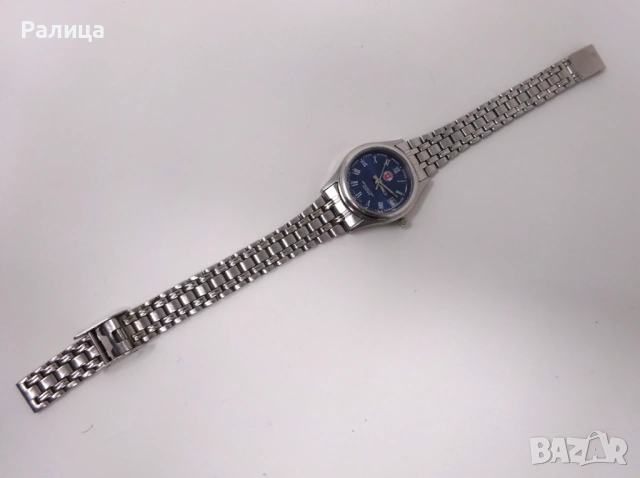 Швейцарски дамски часовник Tressa с верижка от неръждаема стомана, снимка 7 - Дамски - 53052292