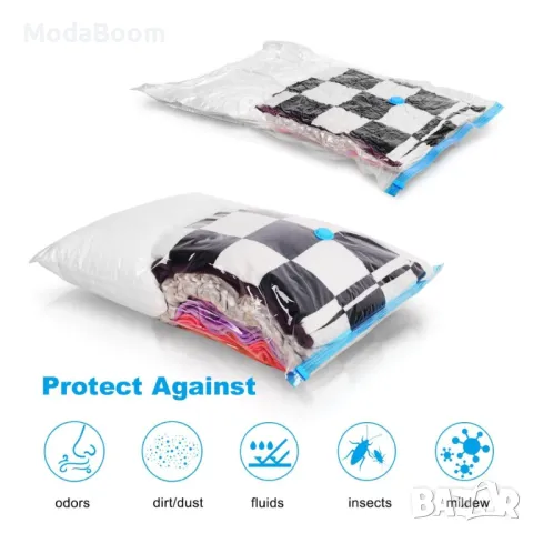 Вакуумиращи пликове за съхранение на дрехи и аксесоари, снимка 9 - Други стоки за дома - 48063947