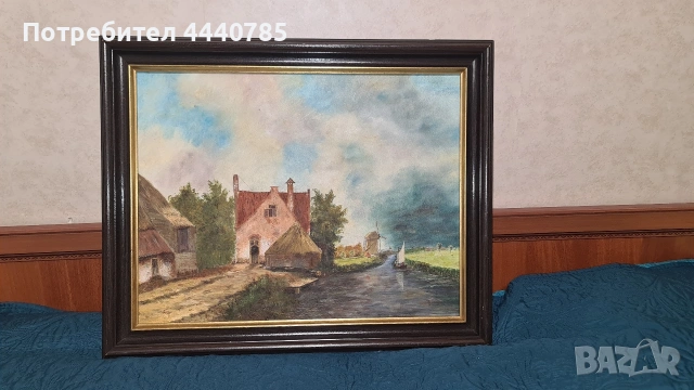 Маслени стари картини, снимка 2 - Картини - 53078577