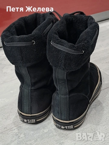 Дамски ботуши CONVERSE N38 (естествена кожа), снимка 14 - Дамски ботуши - 53203644