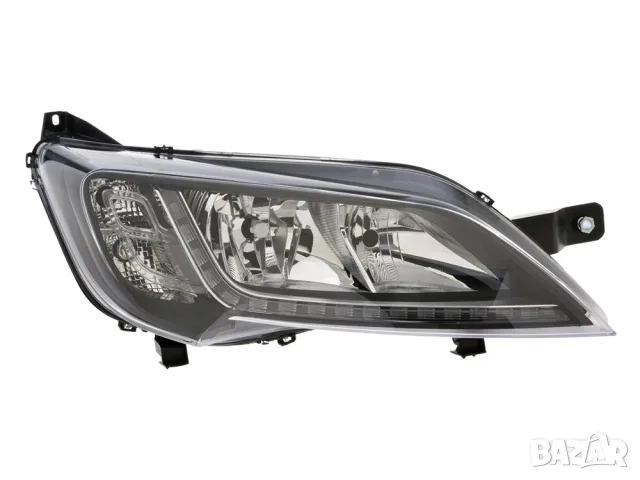 Фар Ayfar за Peugeot Boxer 2014+ – хромирана рамка, DRL и мотор – ляв/десен, снимка 9 - Аксесоари и консумативи - 55870502