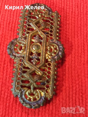 19 ВЕК ВЪЗРОЖДЕНСКА АЖУРНА с ЖИВАЧНА ПОЗЛАТА САЧАНЕНА ТОКА РЪЧНА РЯДКА МАЙСТОРСКА ИЗРАБОТКА 28507, снимка 13 - Антикварни и старинни предмети - 37170827