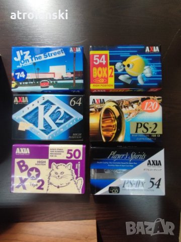 Японски аудио касети FUJI / AXIA, снимка 4 - Аудио касети - 29173720