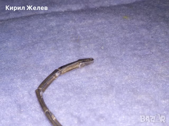 АРИСТОКРАТИЧНА СРЕБЪРНА АРТ ГРИВНА СРЕБРО925 Част От КОМЛЕКТ ИНКРУСТИРАНО с ФАСЕТИРАНИ ЦИРКОНИ 33156, снимка 17 - Гривни - 39568440