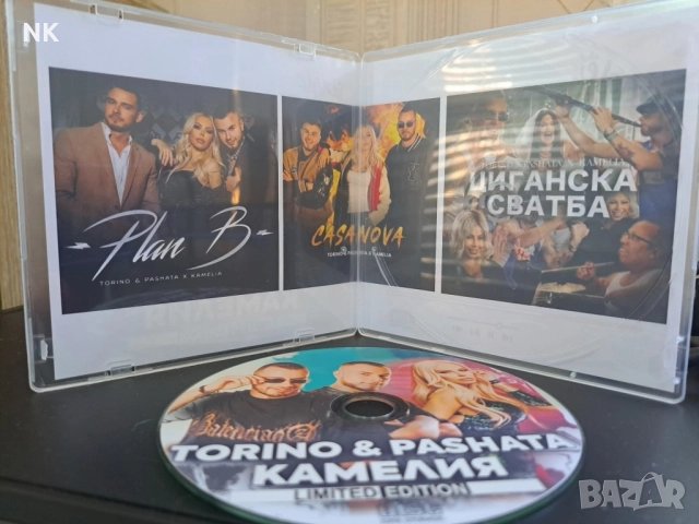 Торино & Pashata ×Камелия, снимка 3 - CD дискове - 52046517
