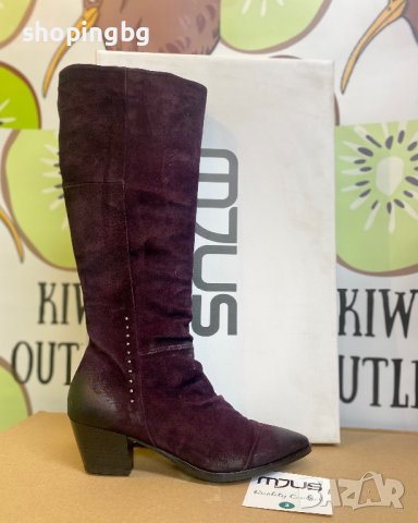 Луксозни дамски високи ботуши MJUS намалени, снимка 2 - Дамски ботуши - 40178724