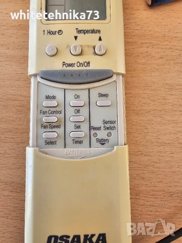 Дистанционно за климатик Osaka ъглов, снимка 3 - Климатици - 53666063