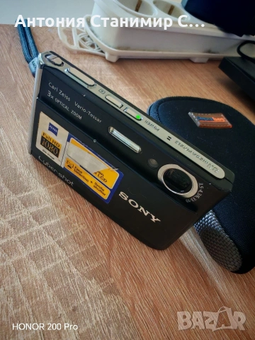 Sony dsc t70, снимка 3 - Фотоапарати - 53767350