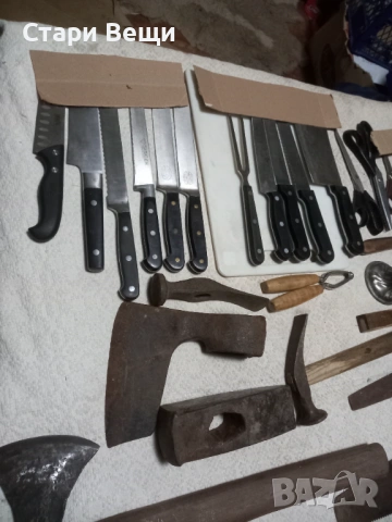 Антики ножове брадви инструменти , снимка 7 - Антикварни и старинни предмети - 53670924