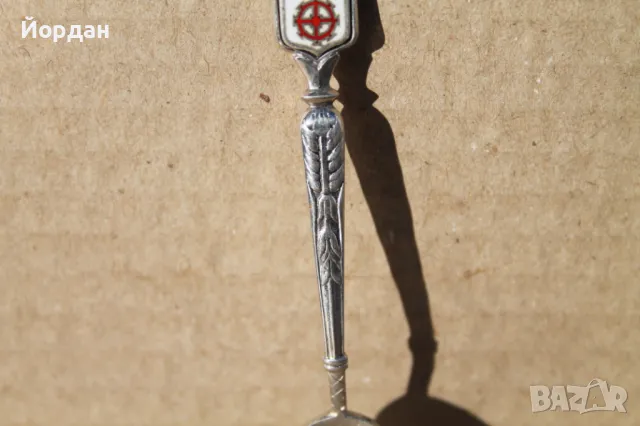 Сребърна лъжица , снимка 3 - Други ценни предмети - 49596147