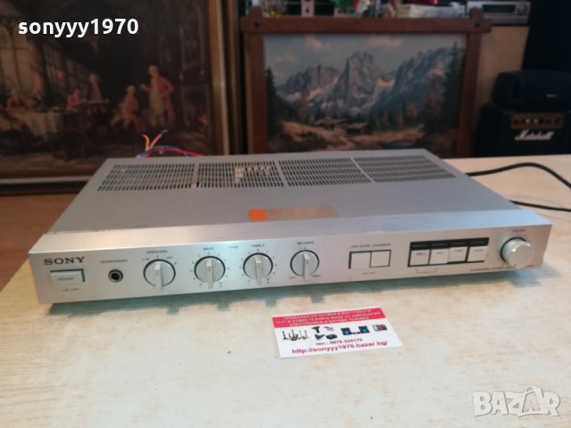 sony stereo ampli-made in japan 1902221817, снимка 2 - Ресийвъри, усилватели, смесителни пултове - 35846892