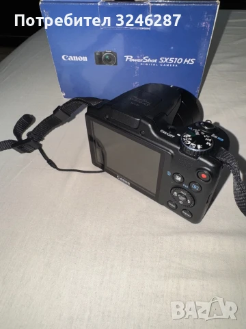 CANON PowerShot sx510 hs + калъф, снимка 4 - Фотоапарати - 50788536