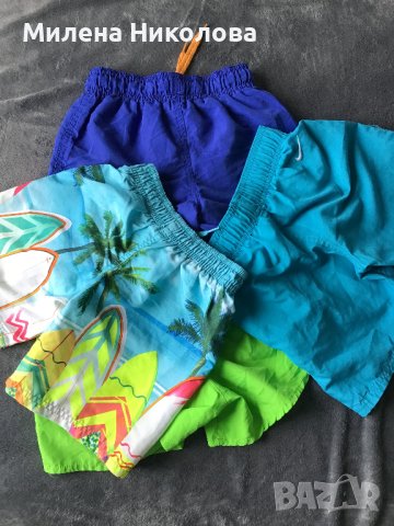 Плажни шорти 3-4г с подарък, снимка 4 - Детско бельо и бански  - 41097320