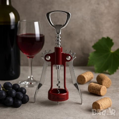 Тирбушон Luigi Ferrero Prima FR-4824, снимка 5 - Прибори за хранене, готвене и сервиране - 51117745