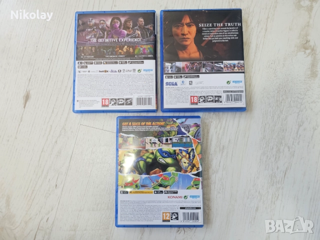 Playstation 5 игри - Mortal Kombat 11,Lost Judgment,Teenage Mutant Ninja Turtles: The Cowabunga , снимка 2 - Игри за PlayStation - 52824716