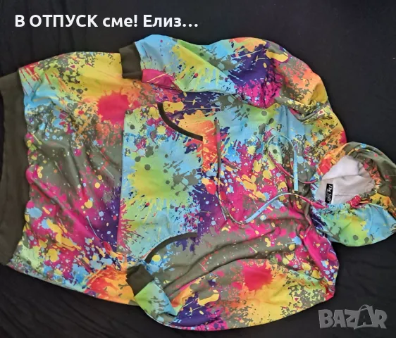 Суичер.туника рокля торбест електрик цветове, снимка 7 - Суичъри - 50206466