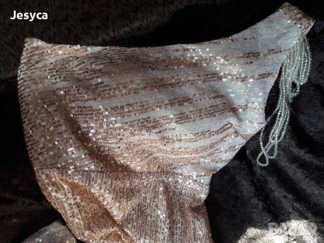 Дълга официална рокля с пайети, снимка 7 - Рокли - 41082459