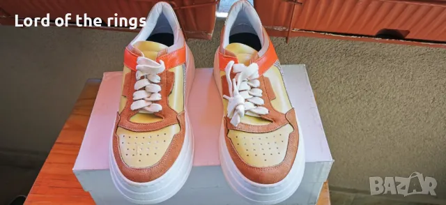 Оригинални маркови дамски сникърси / маратонки EBARRITO - 38 номер, снимка 3 - Маратонки - 49867887