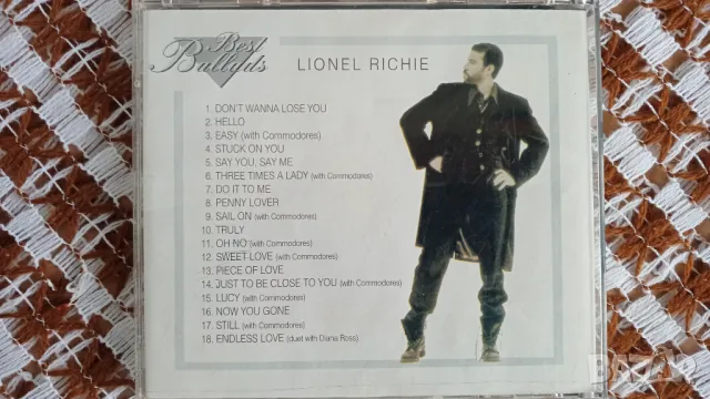 Lionel Richie - Best Ballads, снимка 2 - CD дискове - 49956920