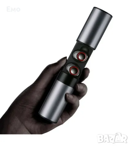 Bluetooth слушалки TWS-S2, зареждащ метален кейс с 1200mAh батерия - EP71, снимка 7 - Bluetooth слушалки - 47841734