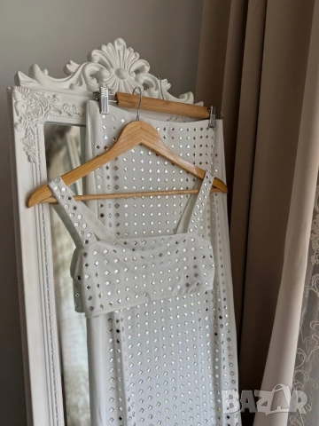 дамски комплект бюстие и пола , снимка 2 - Комплекти - 51608367