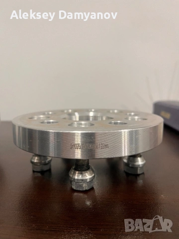 Фланци 5x100 – 20мм, hubcentric, FLANTSI BG (комплект 2 бр.), снимка 6 - Части - 53541595