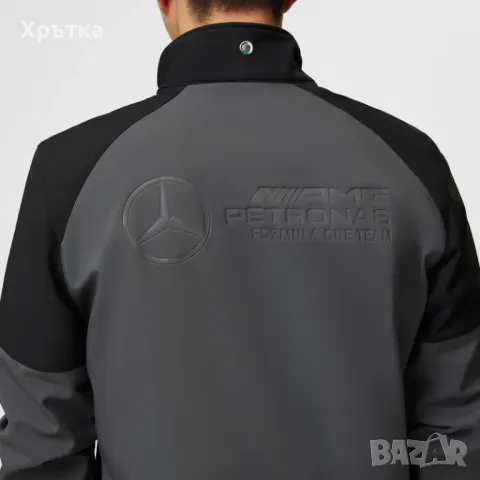 Mercedes AMG F1 Softshell - Оригинално мъжко софтшел яке , снимка 3 - Якета - 48984360