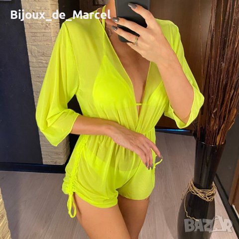 Бански Vacile Neon 3 части - S M L XL размери, снимка 3 - Бански костюми - 41386756