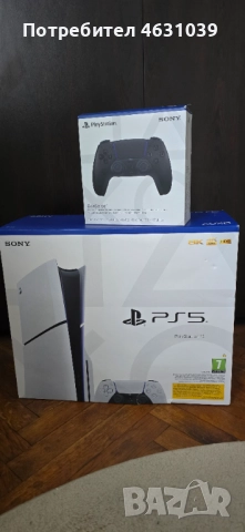 PlayStation 5 Slim + 2 джойстика, снимка 1