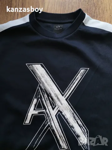 armani exchange - страхотна мъжка блуза Л, снимка 5 - Блузи - 56238743