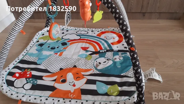 Активна гимнастика 3 в 1 Fisher Prise Glow & Glow, снимка 2 - Други - 48239587