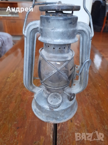 Стар газен фенер Lampart, снимка 5 - Други ценни предмети - 52136464