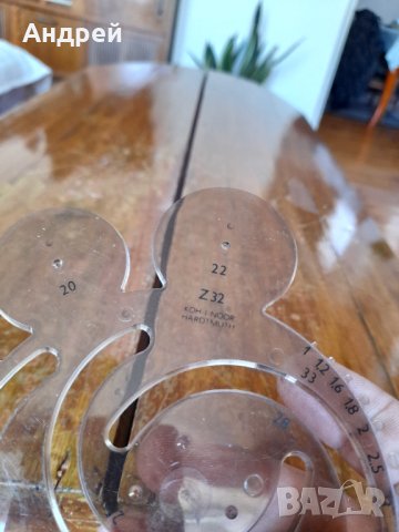 Стар шаблон за чертане #4, снимка 4 - Други ценни предмети - 41982411