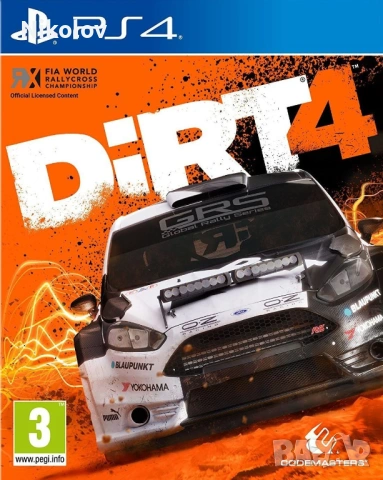 Dirt 4 PS4 (Съвместима с PS5)